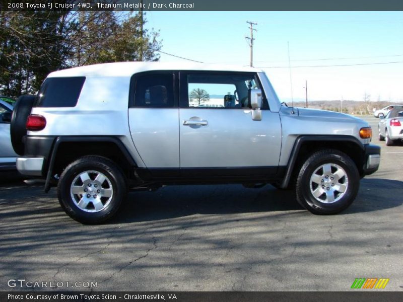 Titanium Metallic / Dark Charcoal 2008 Toyota FJ Cruiser 4WD