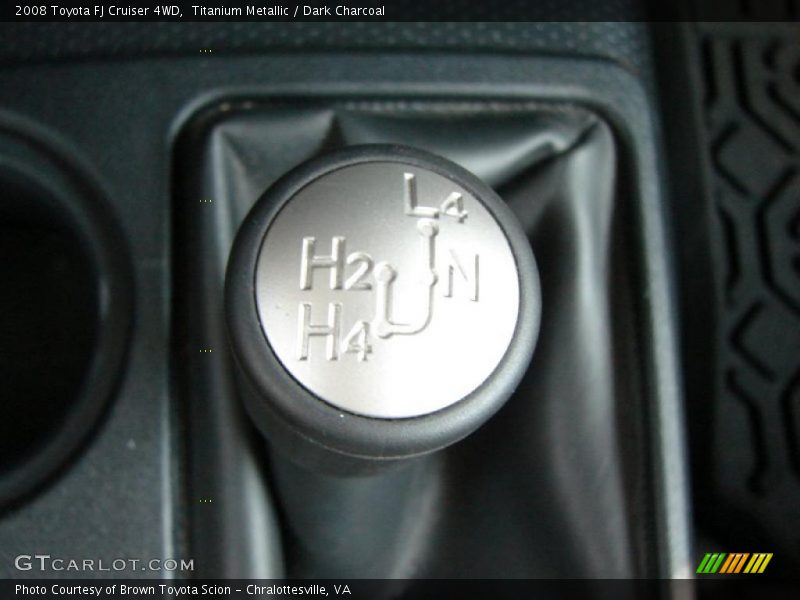 Titanium Metallic / Dark Charcoal 2008 Toyota FJ Cruiser 4WD