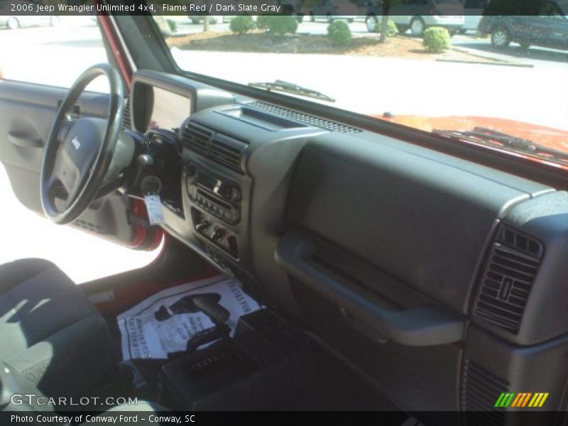 Flame Red / Dark Slate Gray 2006 Jeep Wrangler Unlimited 4x4
