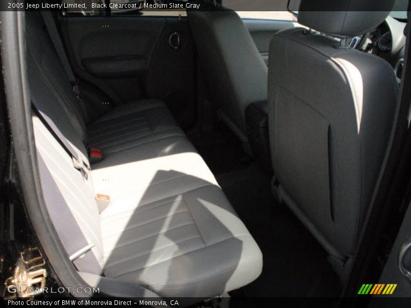 Black Clearcoat / Medium Slate Gray 2005 Jeep Liberty Limited