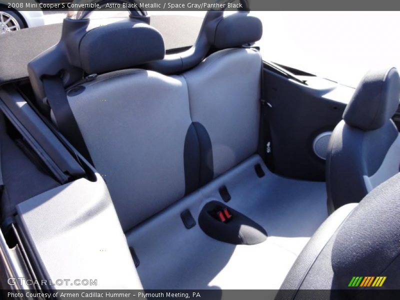 Astro Black Metallic / Space Gray/Panther Black 2008 Mini Cooper S Convertible
