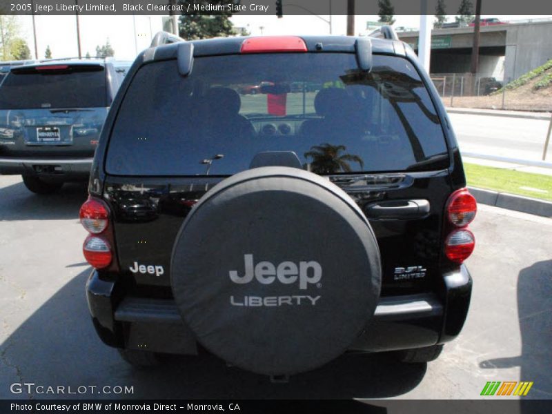 Black Clearcoat / Medium Slate Gray 2005 Jeep Liberty Limited