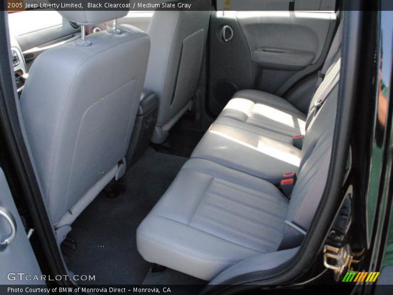 Black Clearcoat / Medium Slate Gray 2005 Jeep Liberty Limited