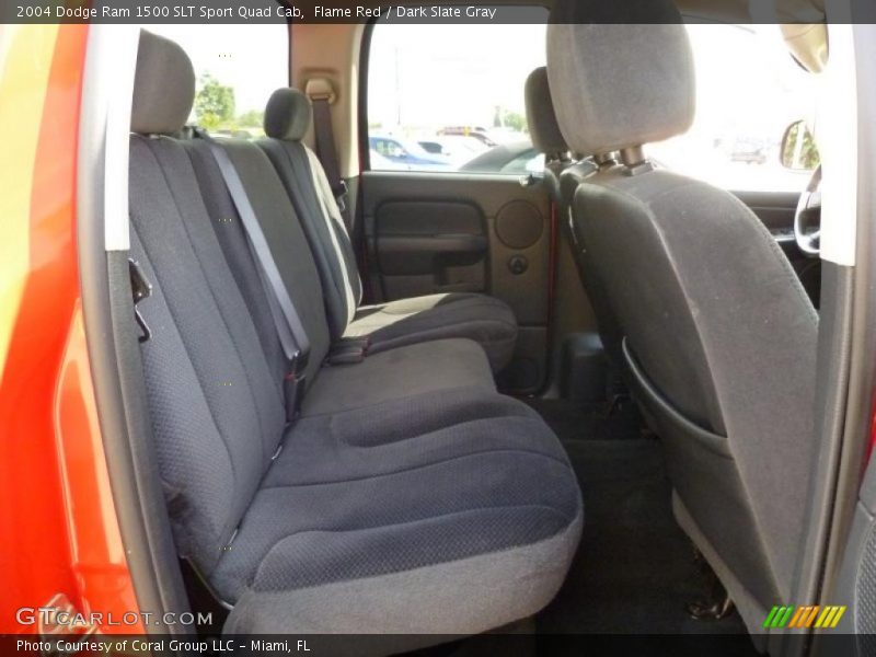 Flame Red / Dark Slate Gray 2004 Dodge Ram 1500 SLT Sport Quad Cab