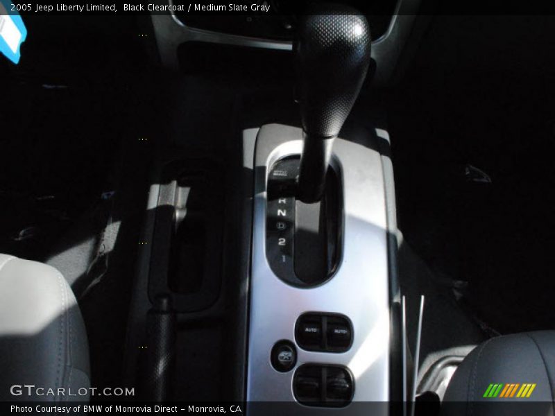 Black Clearcoat / Medium Slate Gray 2005 Jeep Liberty Limited