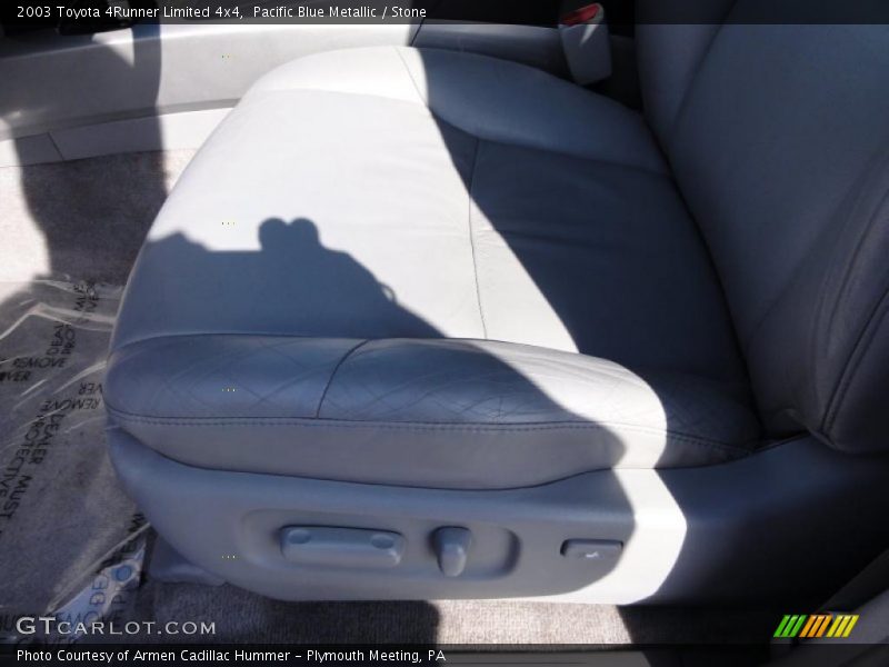 Pacific Blue Metallic / Stone 2003 Toyota 4Runner Limited 4x4