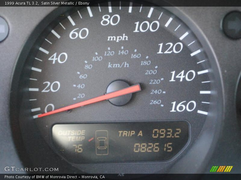 Satin Silver Metallic / Ebony 1999 Acura TL 3.2