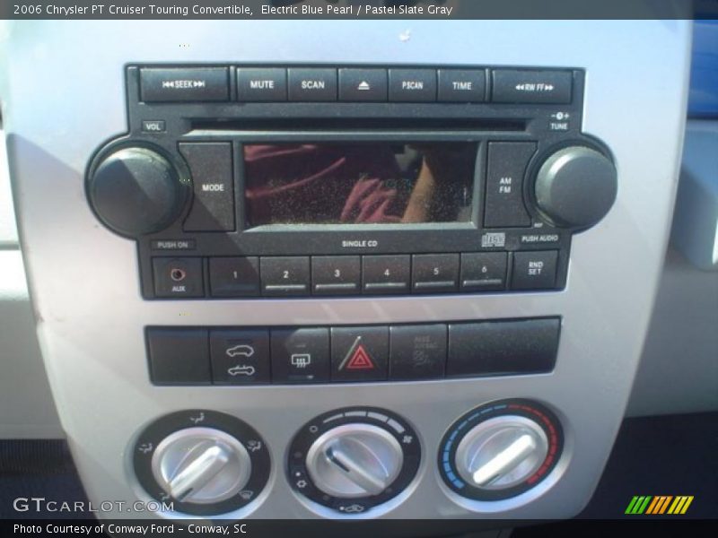 Controls of 2006 PT Cruiser Touring Convertible