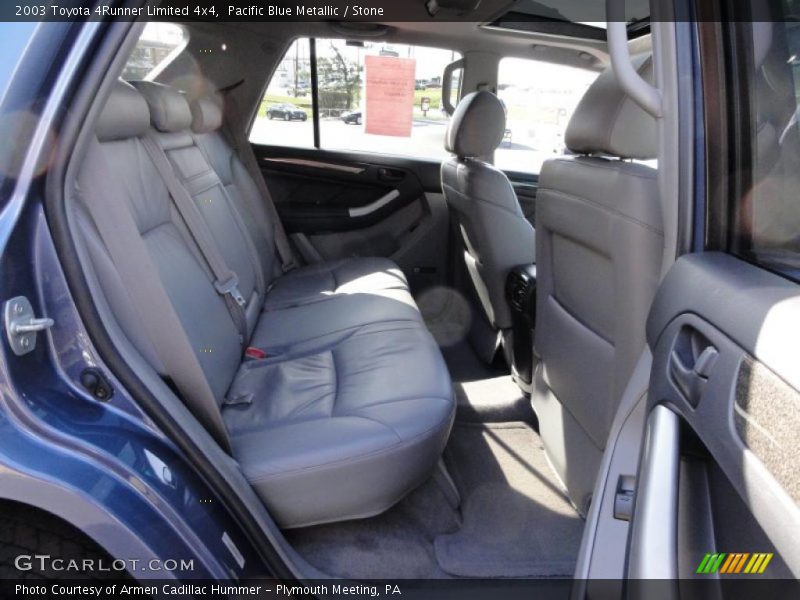 Pacific Blue Metallic / Stone 2003 Toyota 4Runner Limited 4x4