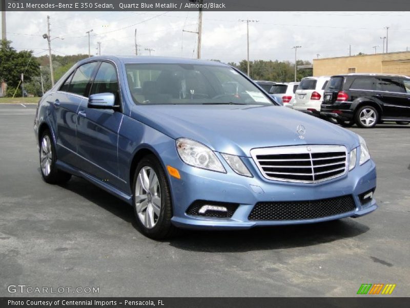 Front 3/4 View of 2011 E 350 Sedan