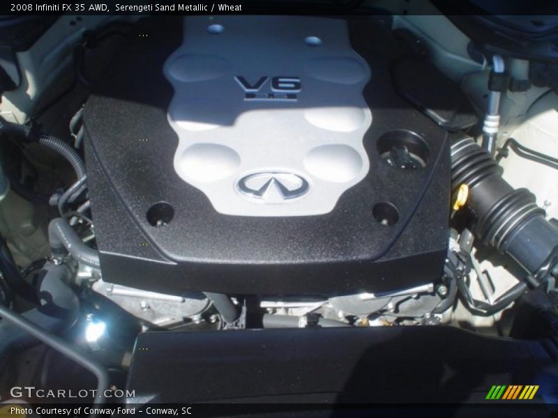 Serengeti Sand Metallic / Wheat 2008 Infiniti FX 35 AWD