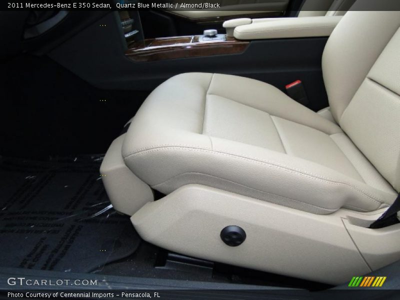 Quartz Blue Metallic / Almond/Black 2011 Mercedes-Benz E 350 Sedan