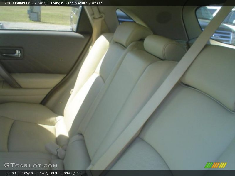 Serengeti Sand Metallic / Wheat 2008 Infiniti FX 35 AWD