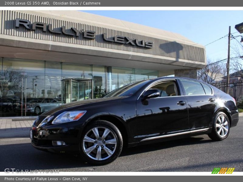 Obsidian Black / Cashmere 2008 Lexus GS 350 AWD