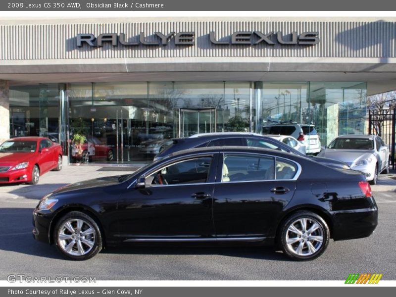 Obsidian Black / Cashmere 2008 Lexus GS 350 AWD