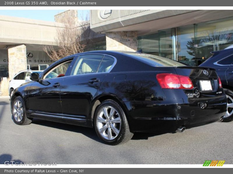 Obsidian Black / Cashmere 2008 Lexus GS 350 AWD