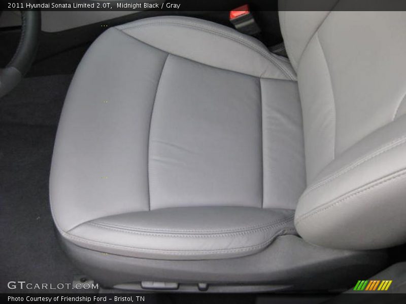  2011 Sonata Limited 2.0T Gray Interior