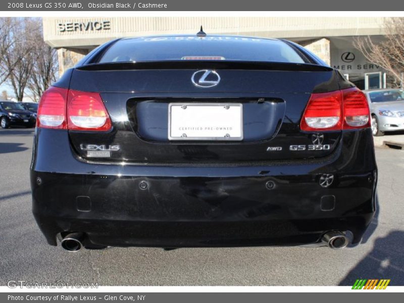 Obsidian Black / Cashmere 2008 Lexus GS 350 AWD