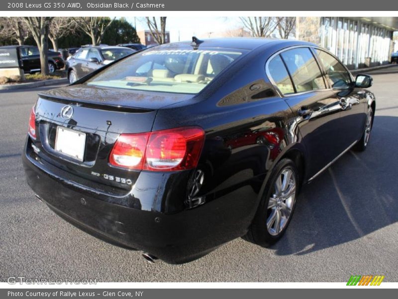 Obsidian Black / Cashmere 2008 Lexus GS 350 AWD