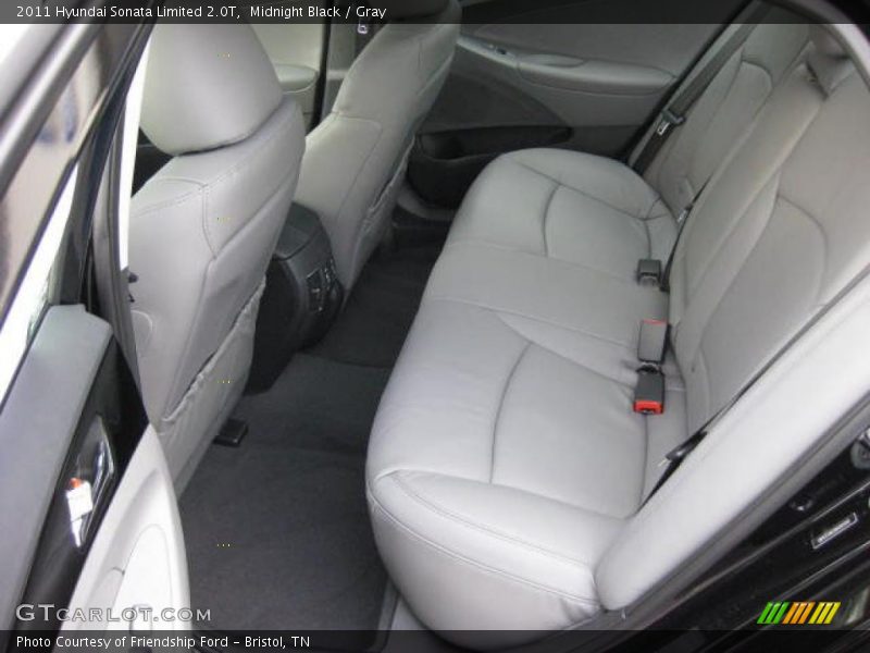  2011 Sonata Limited 2.0T Gray Interior