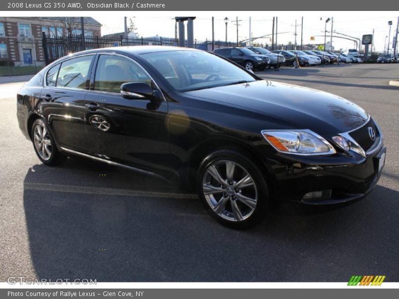 Obsidian Black / Cashmere 2008 Lexus GS 350 AWD