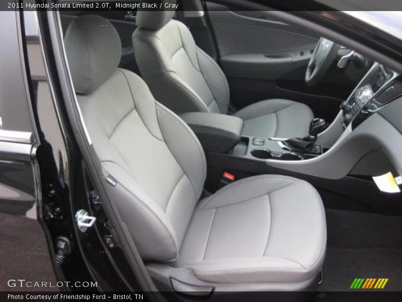  2011 Sonata Limited 2.0T Gray Interior