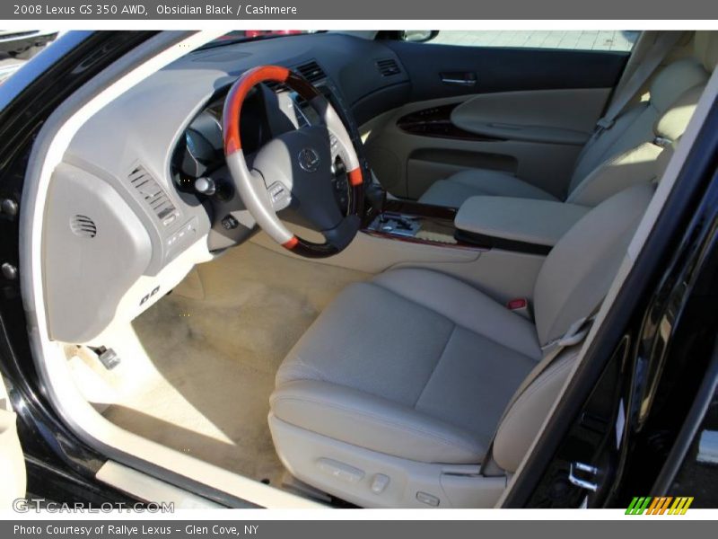 Obsidian Black / Cashmere 2008 Lexus GS 350 AWD