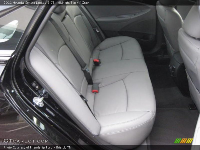  2011 Sonata Limited 2.0T Gray Interior
