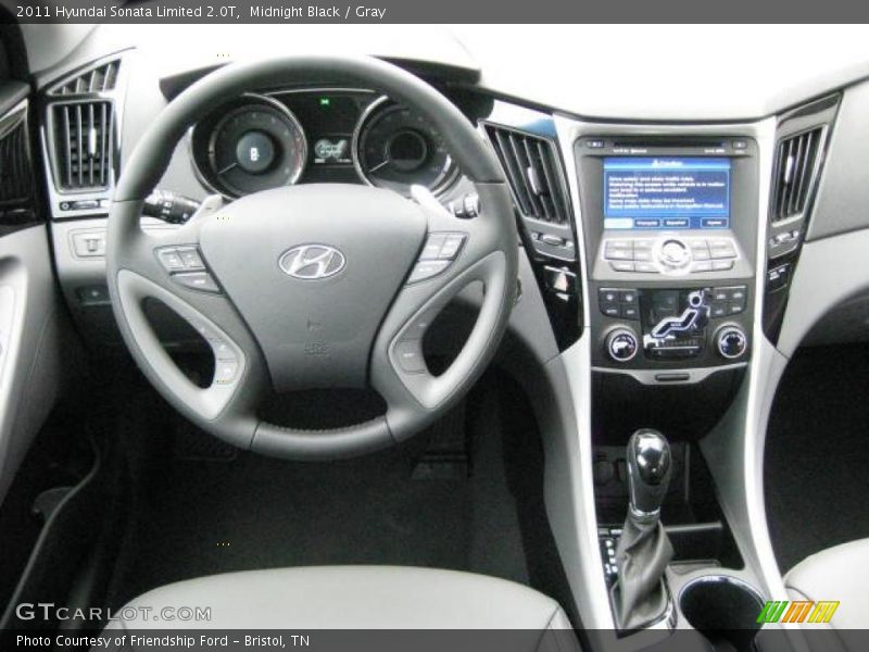 Dashboard of 2011 Sonata Limited 2.0T