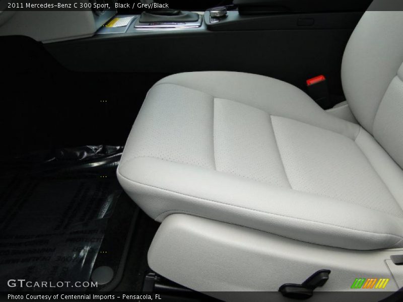 Black / Grey/Black 2011 Mercedes-Benz C 300 Sport