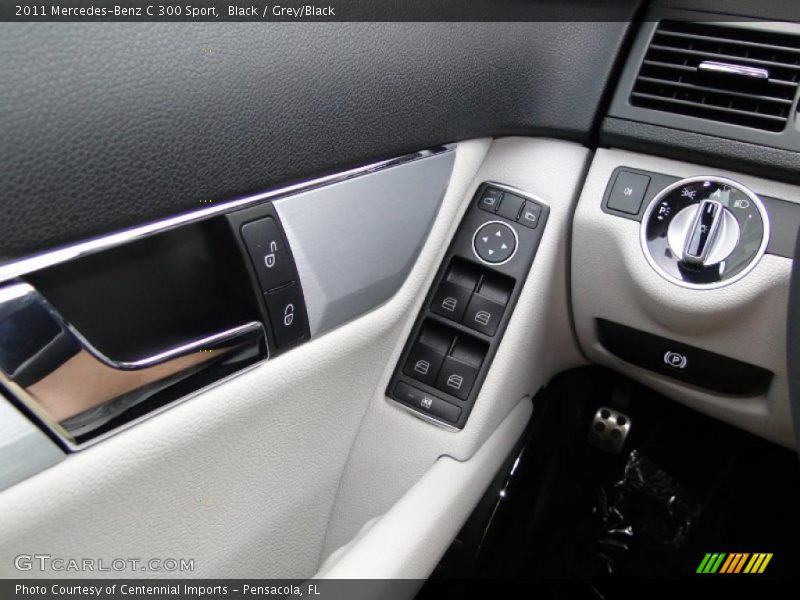 Black / Grey/Black 2011 Mercedes-Benz C 300 Sport