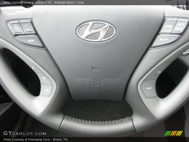 Controls of 2011 Sonata Limited 2.0T