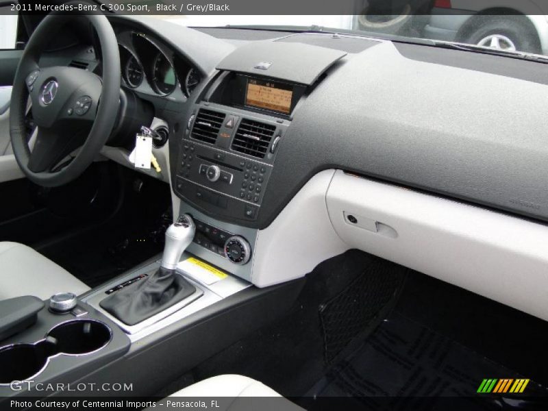 Black / Grey/Black 2011 Mercedes-Benz C 300 Sport