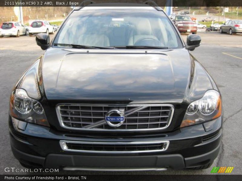 Black / Beige 2011 Volvo XC90 3.2 AWD