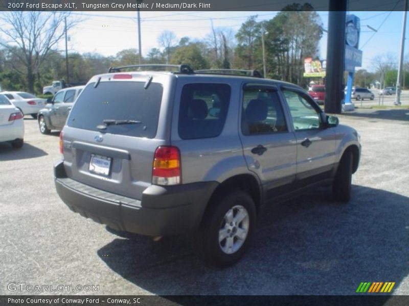 Tungsten Grey Metallic / Medium/Dark Flint 2007 Ford Escape XLT