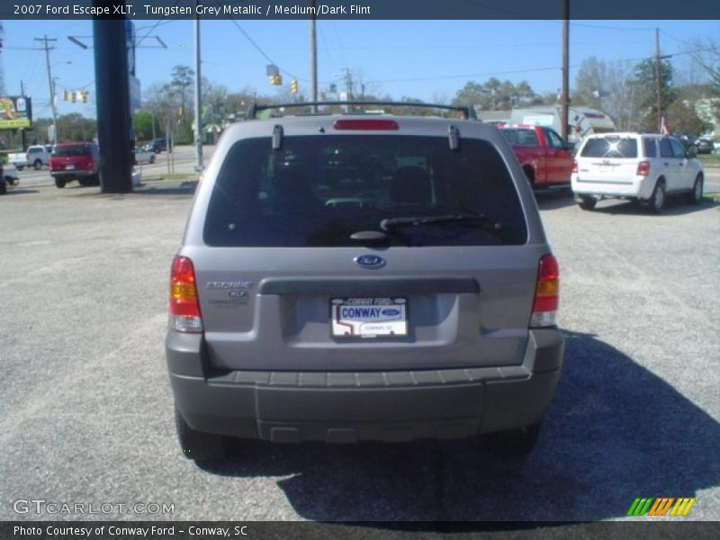Tungsten Grey Metallic / Medium/Dark Flint 2007 Ford Escape XLT