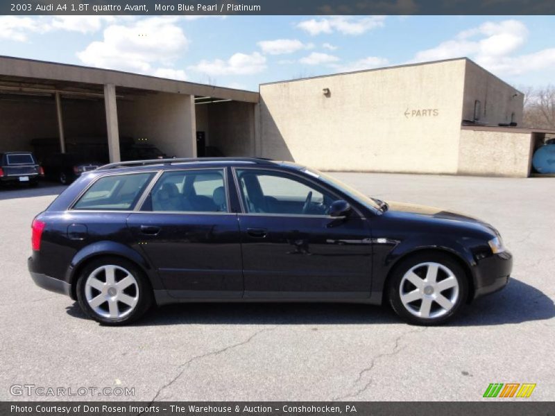  2003 A4 1.8T quattro Avant Moro Blue Pearl