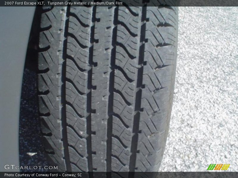 Tungsten Grey Metallic / Medium/Dark Flint 2007 Ford Escape XLT