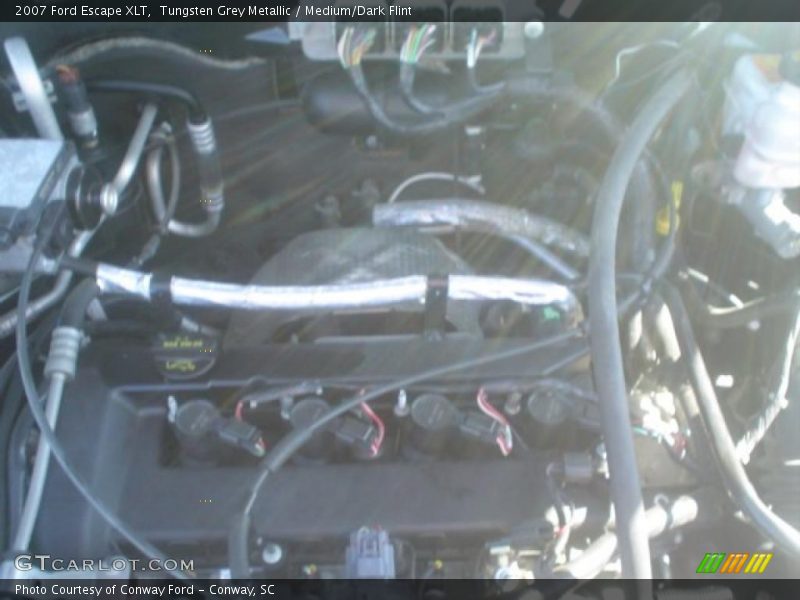 Tungsten Grey Metallic / Medium/Dark Flint 2007 Ford Escape XLT