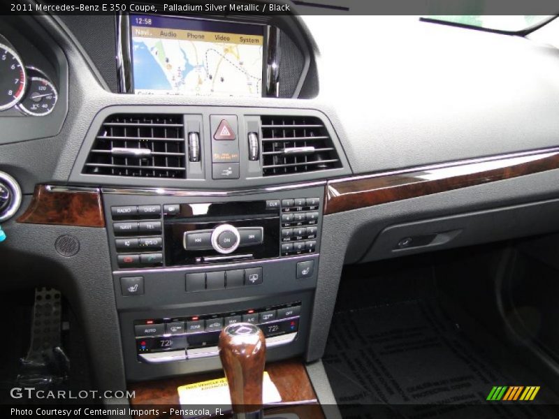 Controls of 2011 E 350 Coupe