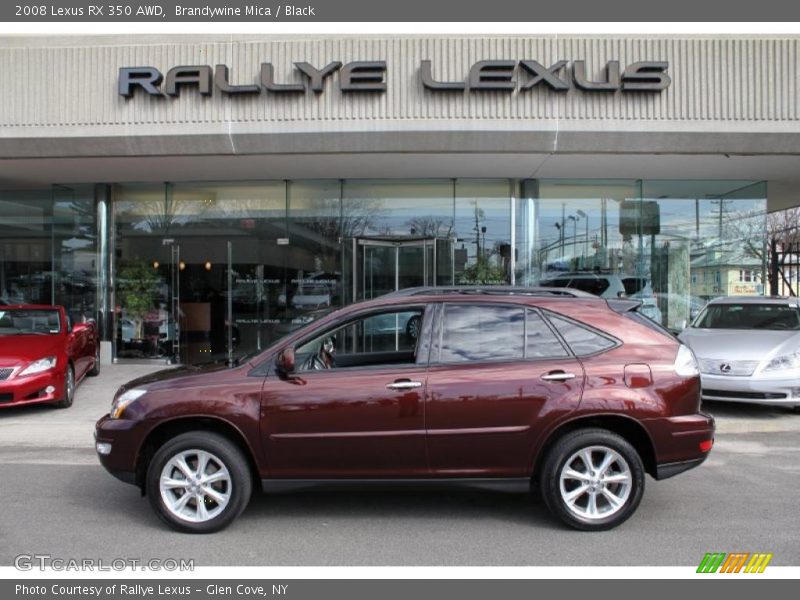Brandywine Mica / Black 2008 Lexus RX 350 AWD