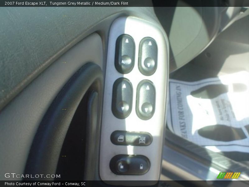 Tungsten Grey Metallic / Medium/Dark Flint 2007 Ford Escape XLT