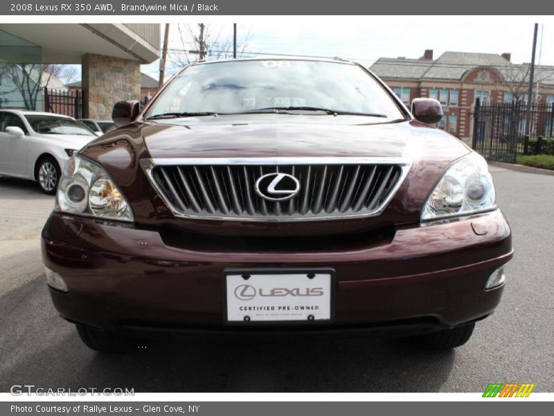 Brandywine Mica / Black 2008 Lexus RX 350 AWD