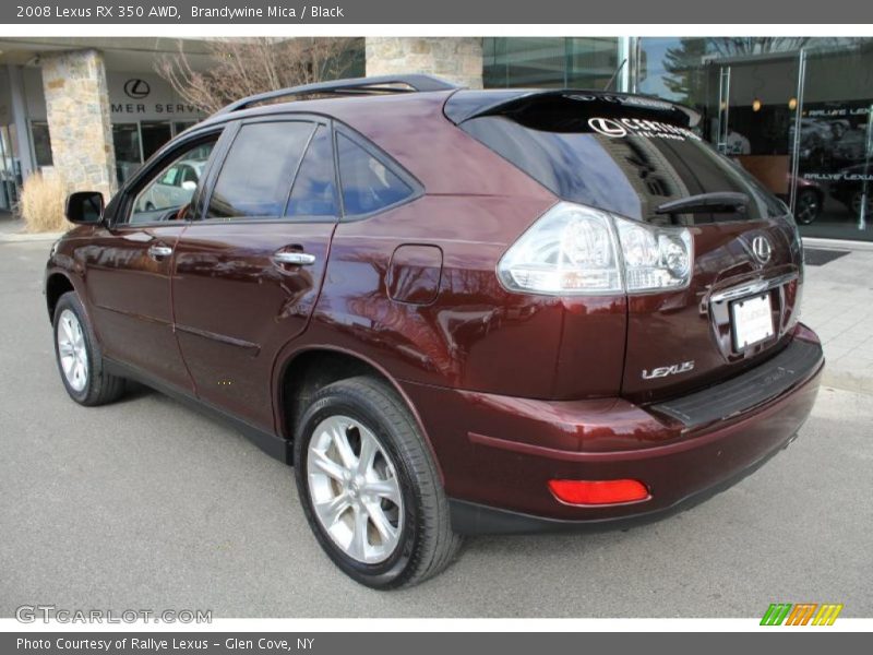 Brandywine Mica / Black 2008 Lexus RX 350 AWD