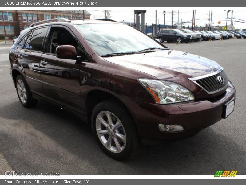 Brandywine Mica / Black 2008 Lexus RX 350 AWD