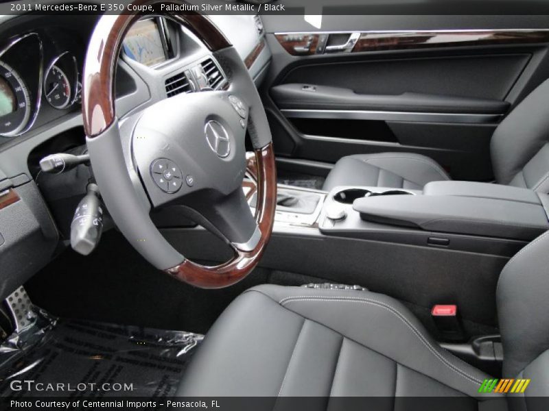  2011 E 350 Coupe Black Interior