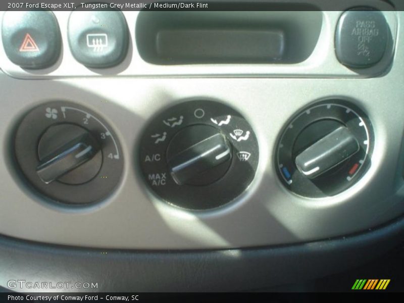 Tungsten Grey Metallic / Medium/Dark Flint 2007 Ford Escape XLT