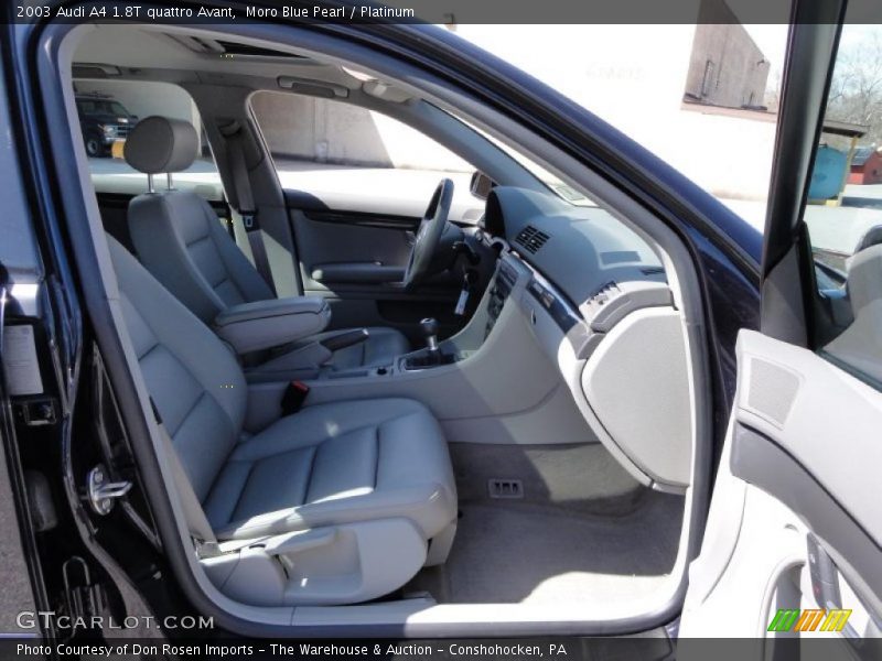  2003 A4 1.8T quattro Avant Platinum Interior