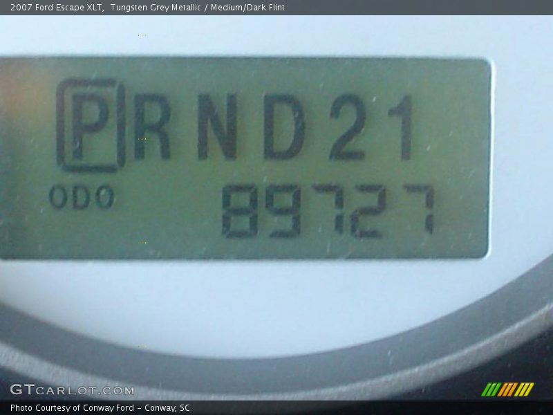 Tungsten Grey Metallic / Medium/Dark Flint 2007 Ford Escape XLT