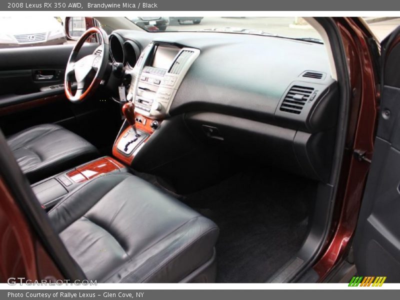 Brandywine Mica / Black 2008 Lexus RX 350 AWD